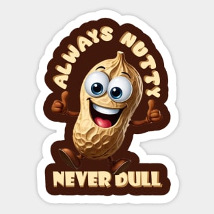peanut nutty Sticker